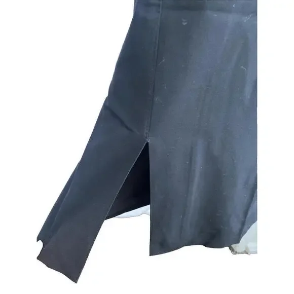 Vintage Gucci 2001 Black Wool Pencil Skirt IT-42 US-6 Italy - Picture 7 of 10